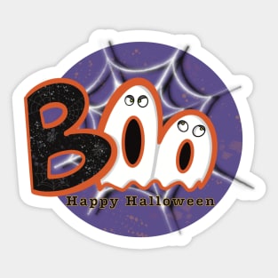 Say Boo and Scary on! Sticker